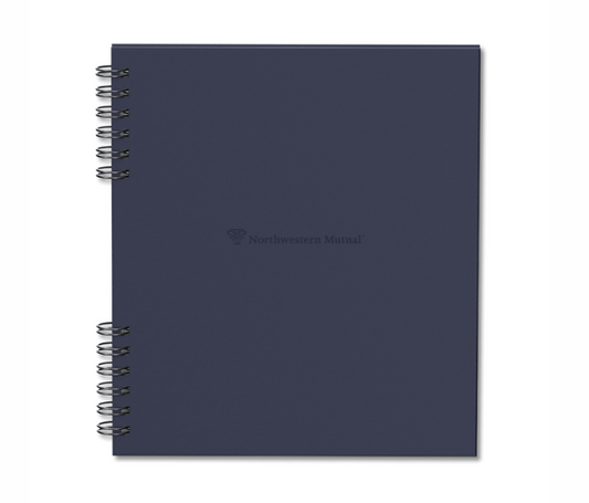 Colorpulse Hard Cover Spiral Journal